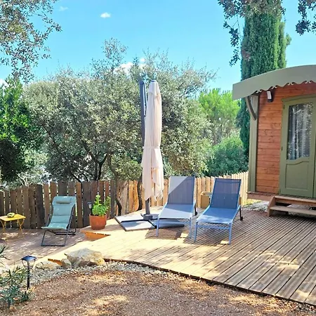 Apartmán Roulotte Farigoule Avec Jacuzzi *